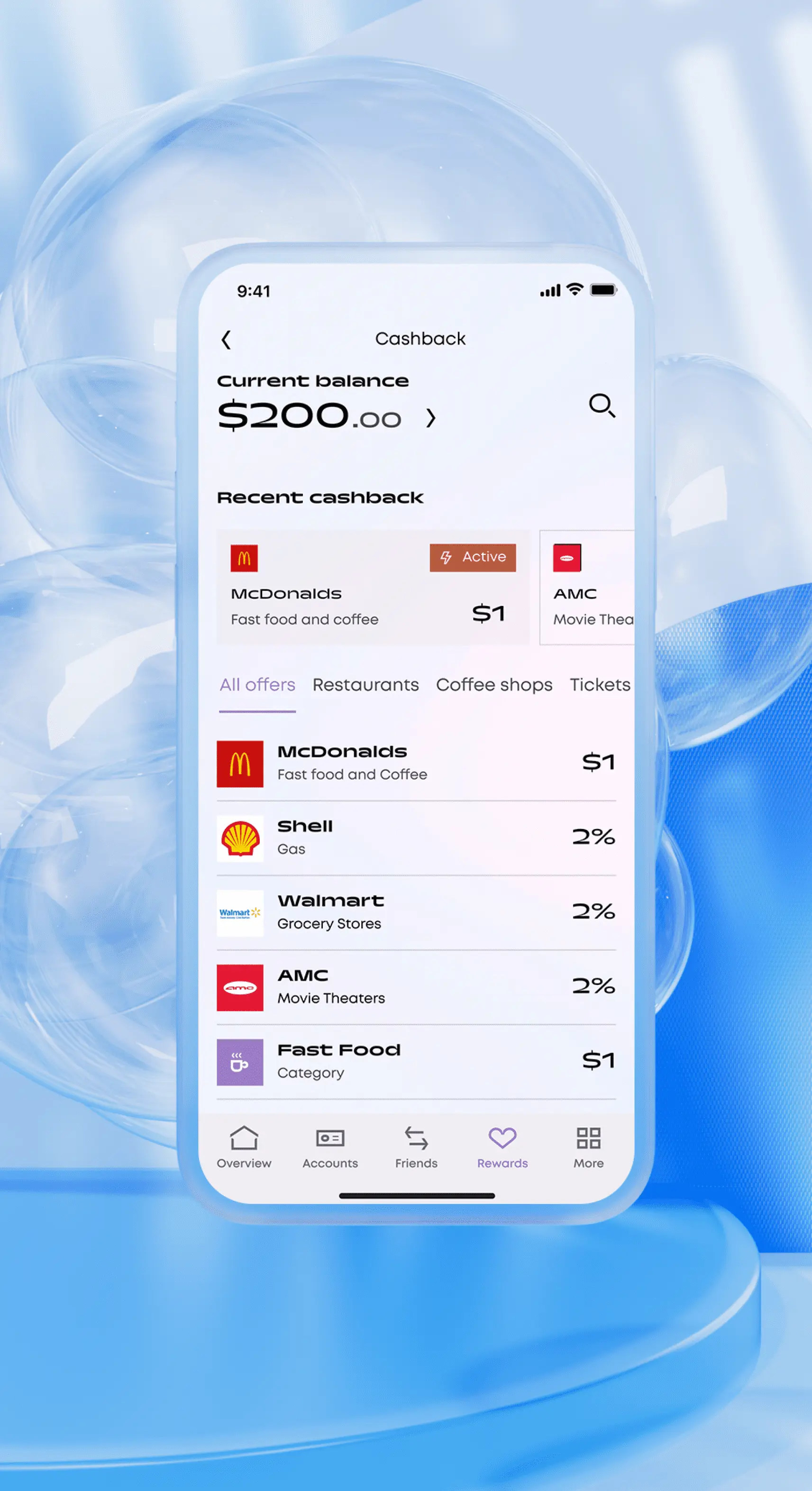Payments shown on Oxygen digital banking app screen